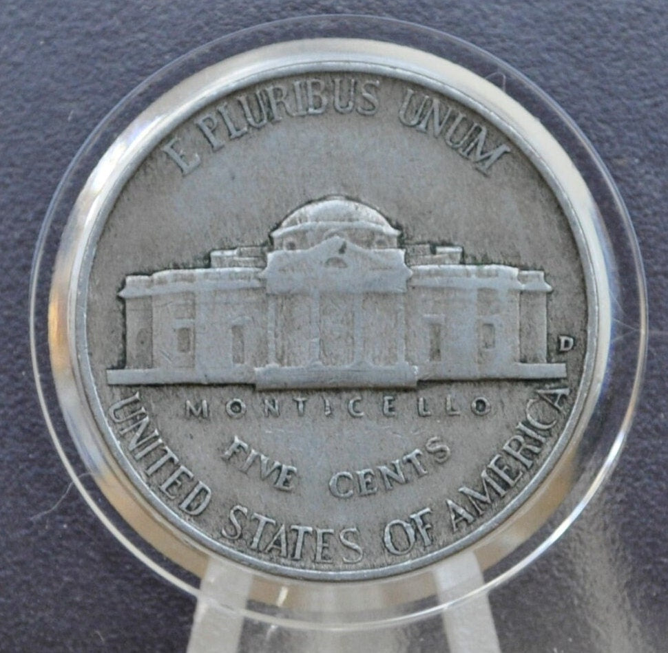 1956 P&D Jefferson Nickel - Choose by Grade and Mint - Denver Mint, Philadelphia Mint - 1956 Nickel