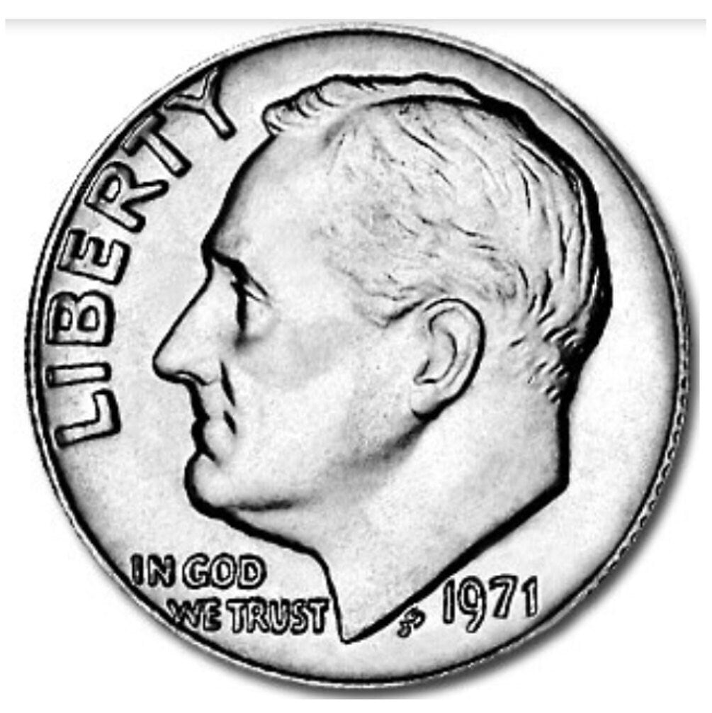 1971 Roosevelt Dime - Bright Uncirculated