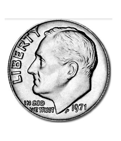 1971 Roosevelt Dime - Bright Uncirculated