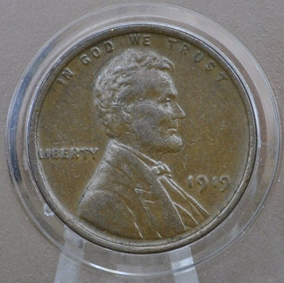 1919 Wheat Penny - Choose by Grade / Condition - 1919 P Wheat Ear Cent - Philadelphia Mint - WWI Era Coin - 1919 Lincoln Wheat Back 1919
