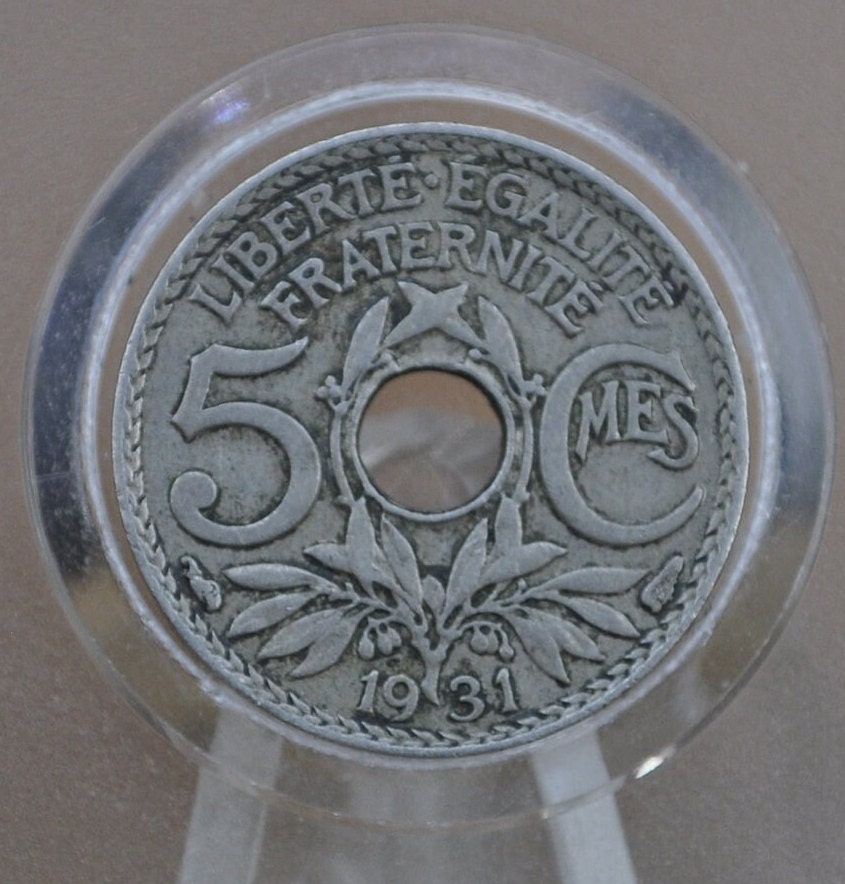 1917-1941 France 5 Centimes Coins - Choose by Date - Five Centimes French 1910s, 1920s, 1930s 5 Cent France 10 Cent