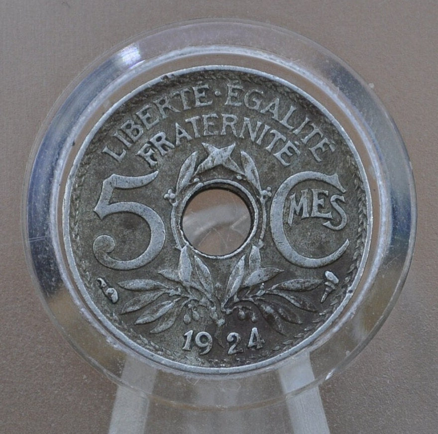 1917-1941 France 5 Centimes Coins - Choose by Date - Five Centimes French 1910s, 1920s, 1930s 5 Cent France 10 Cent