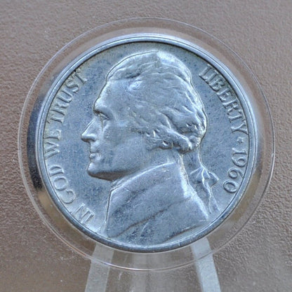 1960 P&D Jefferson Nickels - Great Condition - Denver Mint, Philadelphia Mint - Circulated and Uncirculated options