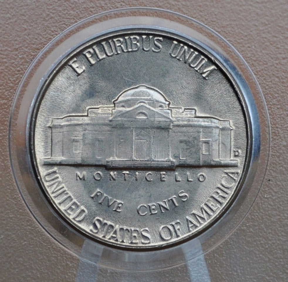 1963 P&D Jefferson Nickels - Choose by Mint and Grade - Denver and Philadelphia Mints - 1963 D Jefferson Nickel 1963 P Nickel