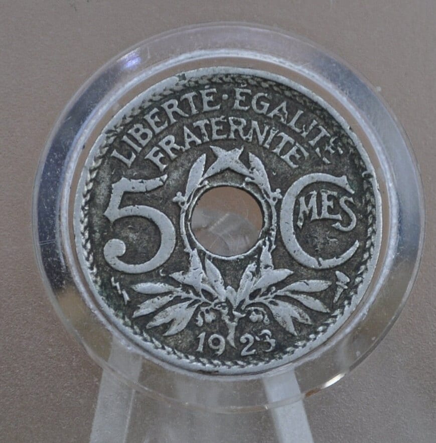 1917-1941 France 5 Centimes Coins - Choose by Date - Five Centimes French 1910s, 1920s, 1930s 5 Cent France 10 Cent