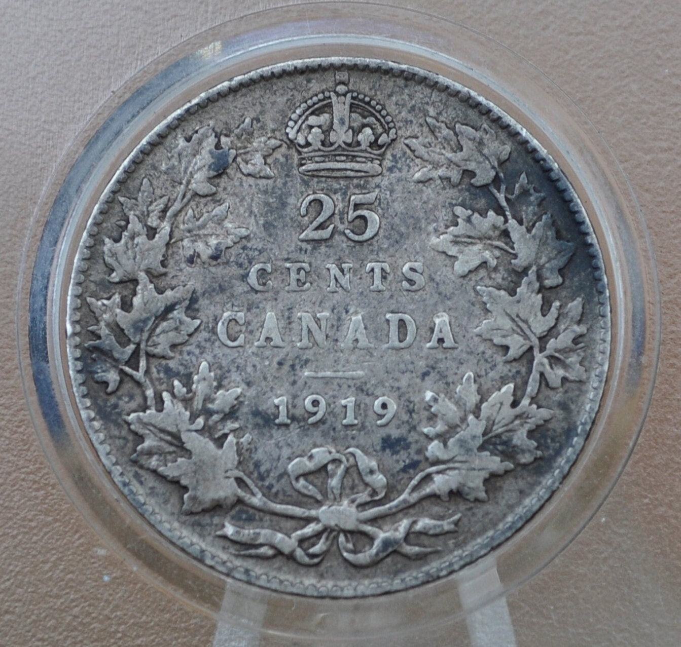 1918-1936 Canadian Silver Quarters - King George V - 92.5% Silver Quarters, Choose by Date - Canadian Coin Collection - Old Canada 25 Cents