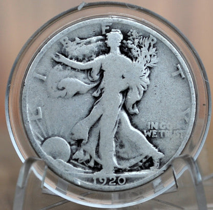 1920-S Walking Liberty Silver Half Dollar - Choose by Grade / Condition - San Francisco Mint - 1920 S Half Dollar / 1920 S WLH