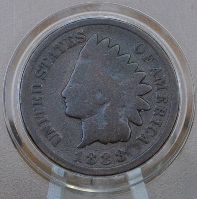 1888 Indian Head Penny - Choose by Grade / Condition - Indian Head Cent 1888