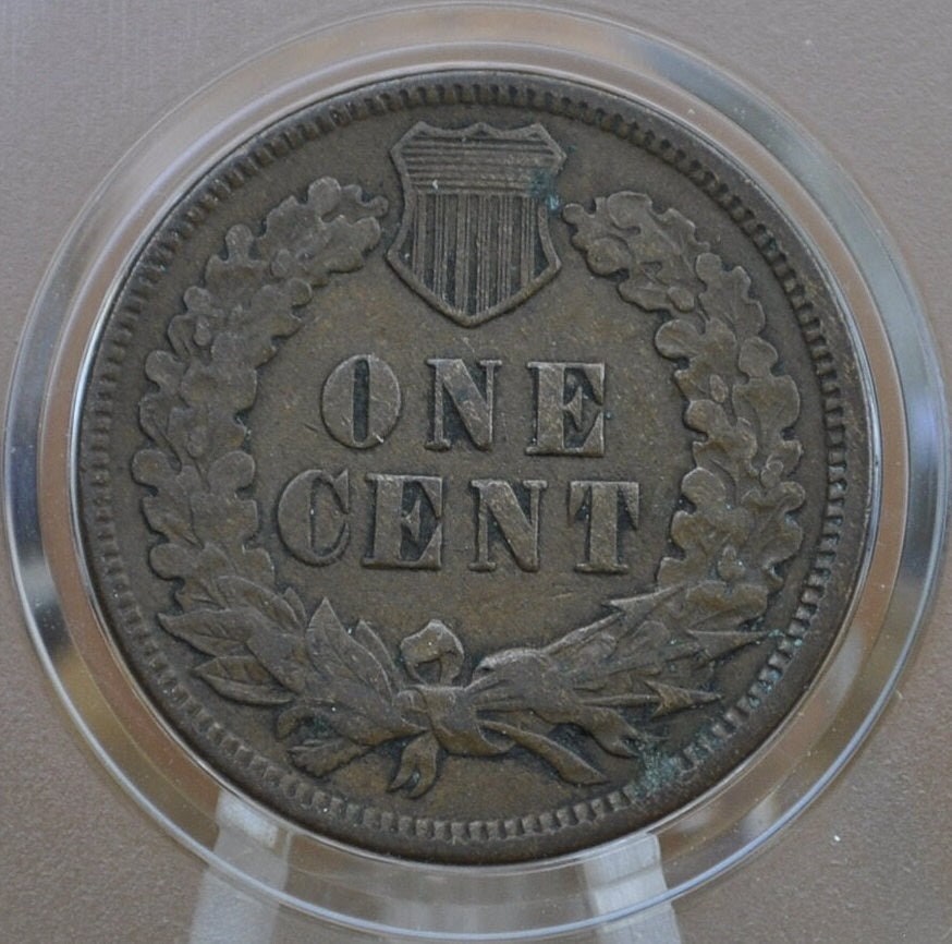 1875 Indian Head Penny - VG-XF (Very Good to Extremely Fine) Choose by Grade - Semi-Key Date - Indian Head Cent 1875 - Indian Head Pennies