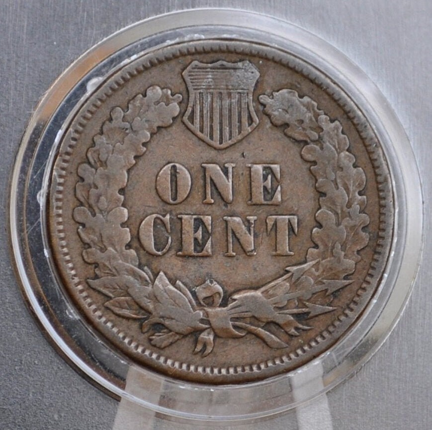 1875 Indian Head Penny - VG-XF (Very Good to Extremely Fine) Choose by Grade - Semi-Key Date - Indian Head Cent 1875 - Indian Head Pennies