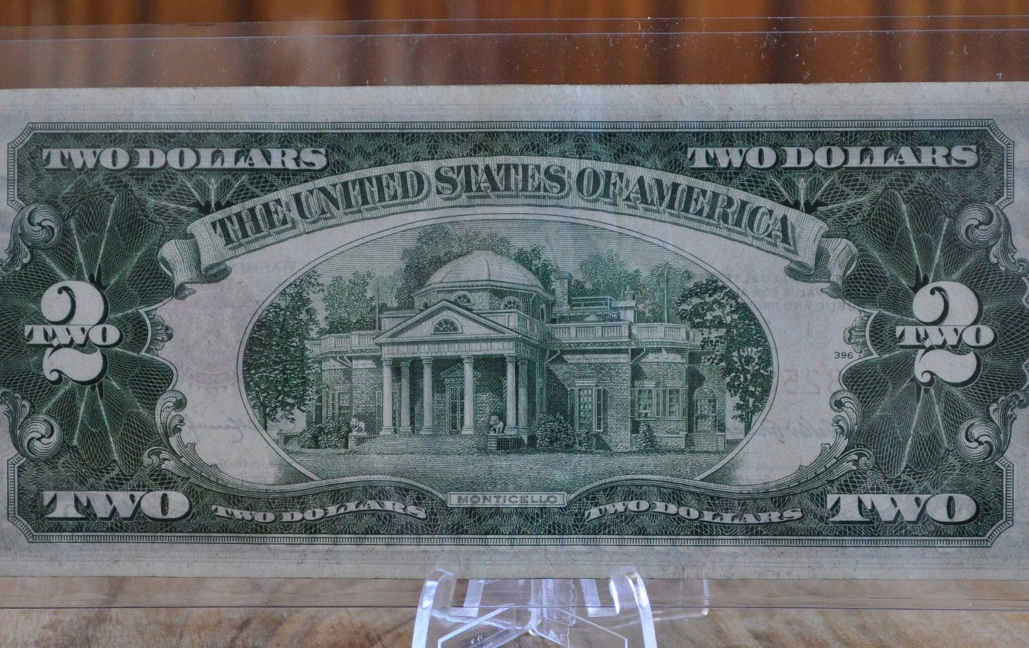 1953 Red Seal 2 Dollar Bill - ALL GRADES - Choose By Grade - 1953 Two Dollar United States Note 1953