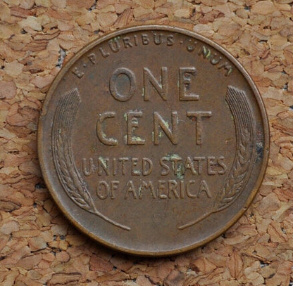 1937-D Wheat Penny - Choose By Grade, F-Xf (Fine To Extremely Fine) Condition - Denver Mint - 1937 D Wheat Ear Cent / Wheat Back Cent 1937 D