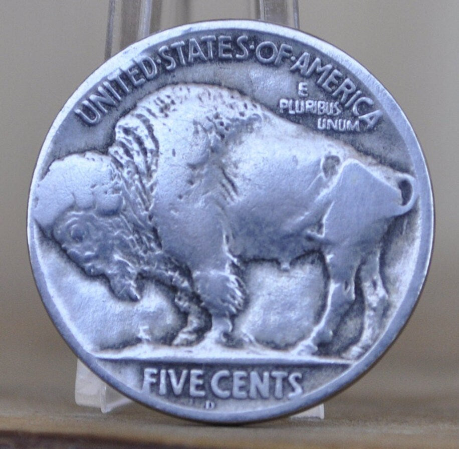 1920-D Buffalo Nickel - Ag-F (About Good To Fine); Choose By Grade - Denver Mint - 1920 D Indian Head Nickel 1920D - Better Date & Mint