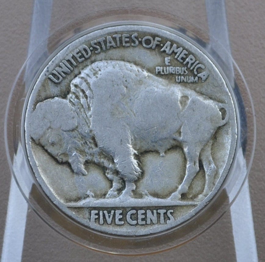 1921 Buffalo Nickel - F-Xf (Fine To Extremely Fine) Condition; Choose By Grade - Philadelphia Mint - 1921 P Indian Head Nickel 1921 P