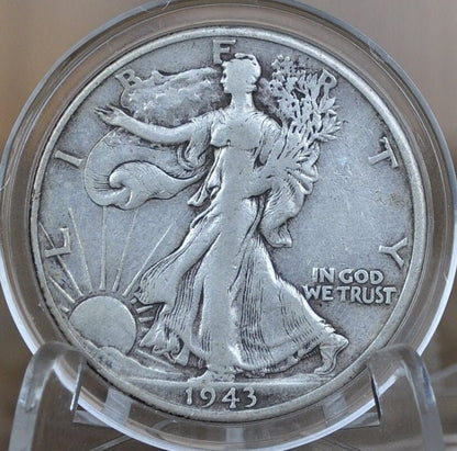 1943-D Walking Liberty Silver Half Dollar - Choose by Grade / Condition - Denver Mint - 1943D, 1943 D WLH