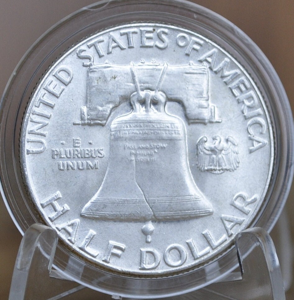 1958 P&D Franklin Half Dollar - Choose by Mint and Grade - 1958 D Franklin Silver Half Dollar 1958 P Franklin Silver Half Dollar