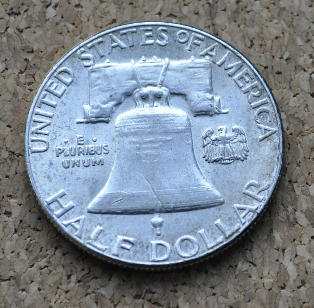 1958 P&D Franklin Half Dollar - Choose by Mint and Grade - 1958 D Franklin Silver Half Dollar 1958 P Franklin Silver Half Dollar