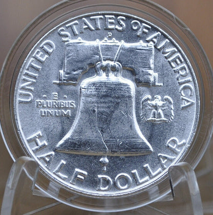 1958 P&D Franklin Half Dollar - Choose by Mint and Grade - 1958 D Franklin Silver Half Dollar 1958 P Franklin Silver Half Dollar