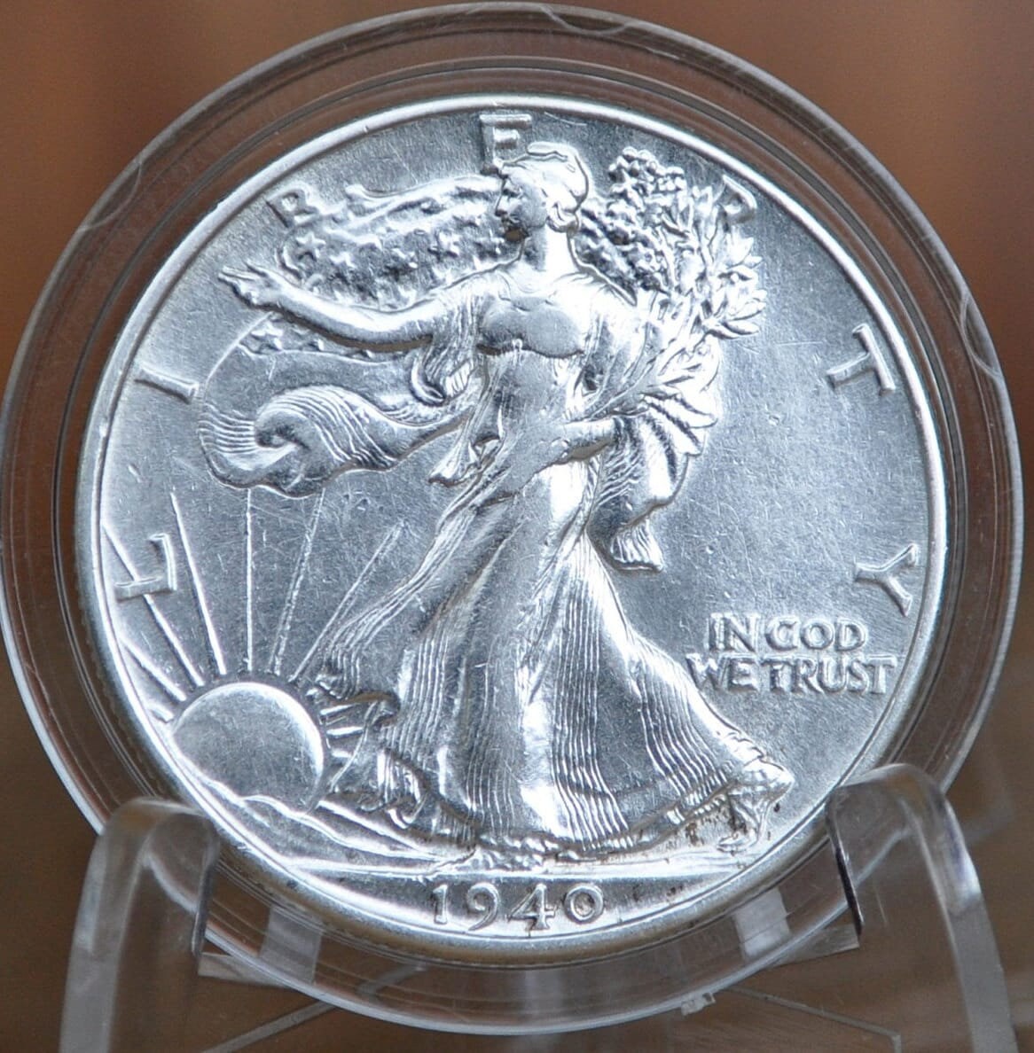 1940 Walking Liberty Silver Half Dollar - Choose by Grade / Condition - Philadelphia Mint - 1940P, 1940-P Walking Liberty 1940 WLH