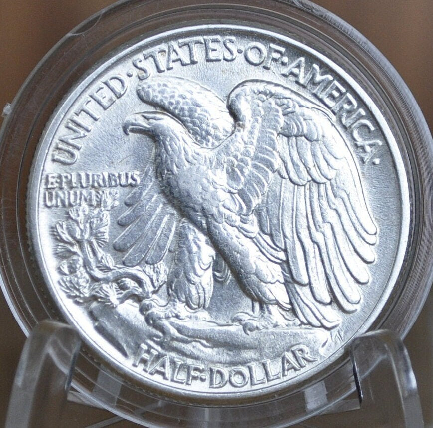 1940 Walking Liberty Silver Half Dollar - Choose by Grade / Condition - Philadelphia Mint - 1940P, 1940-P Walking Liberty 1940 WLH