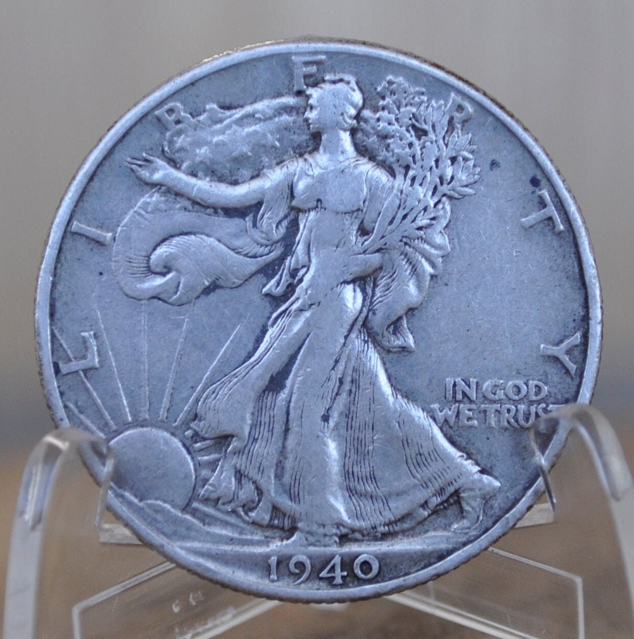 1940 Walking Liberty Silver Half Dollar - Choose by Grade / Condition - Philadelphia Mint - 1940P, 1940-P Walking Liberty 1940 WLH