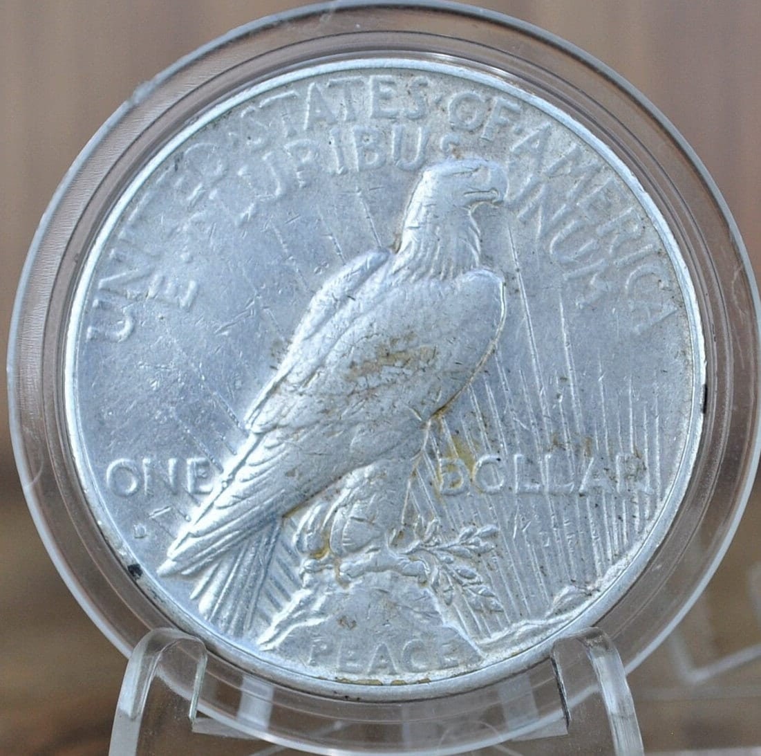 1934-D Peace Dollar - VF Condition / Grade - 1934 D Peace Silver Dollar - Denver Mint - Better Date & Mint - Silver Dollar 1934