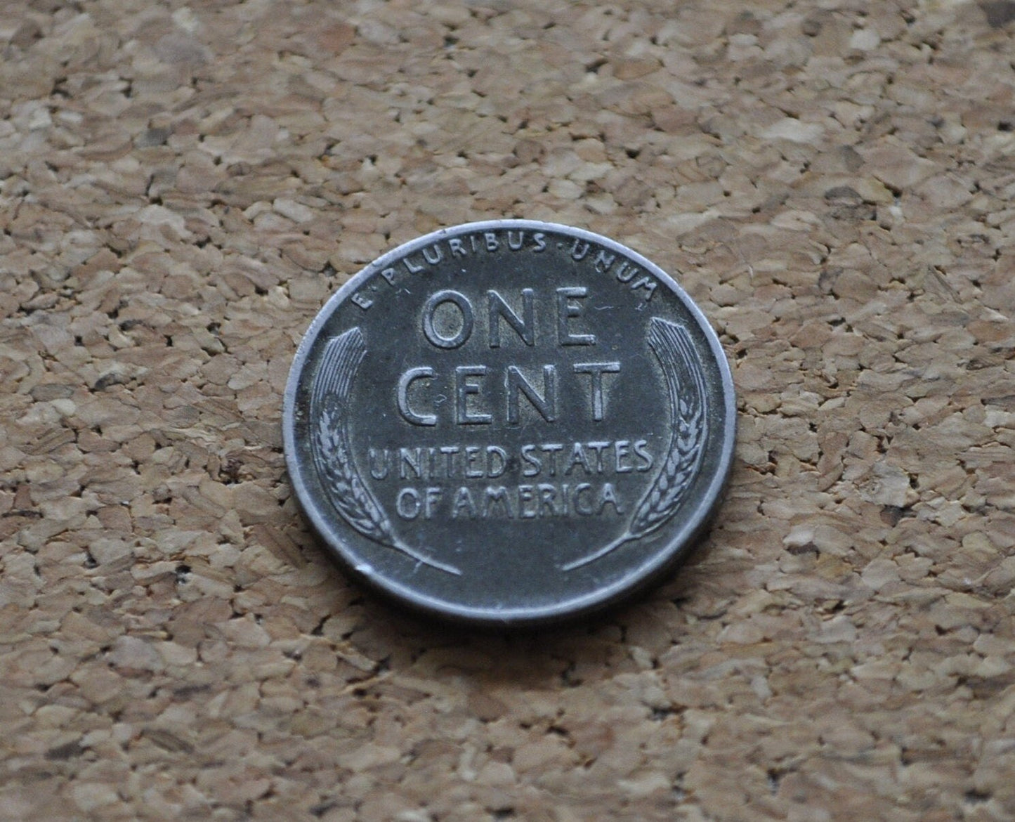 1943-D Wwii Era Steel Us Cent - Ww2 Steel Wheat Penny - D Steel Lincoln Penny (Denver Mint)