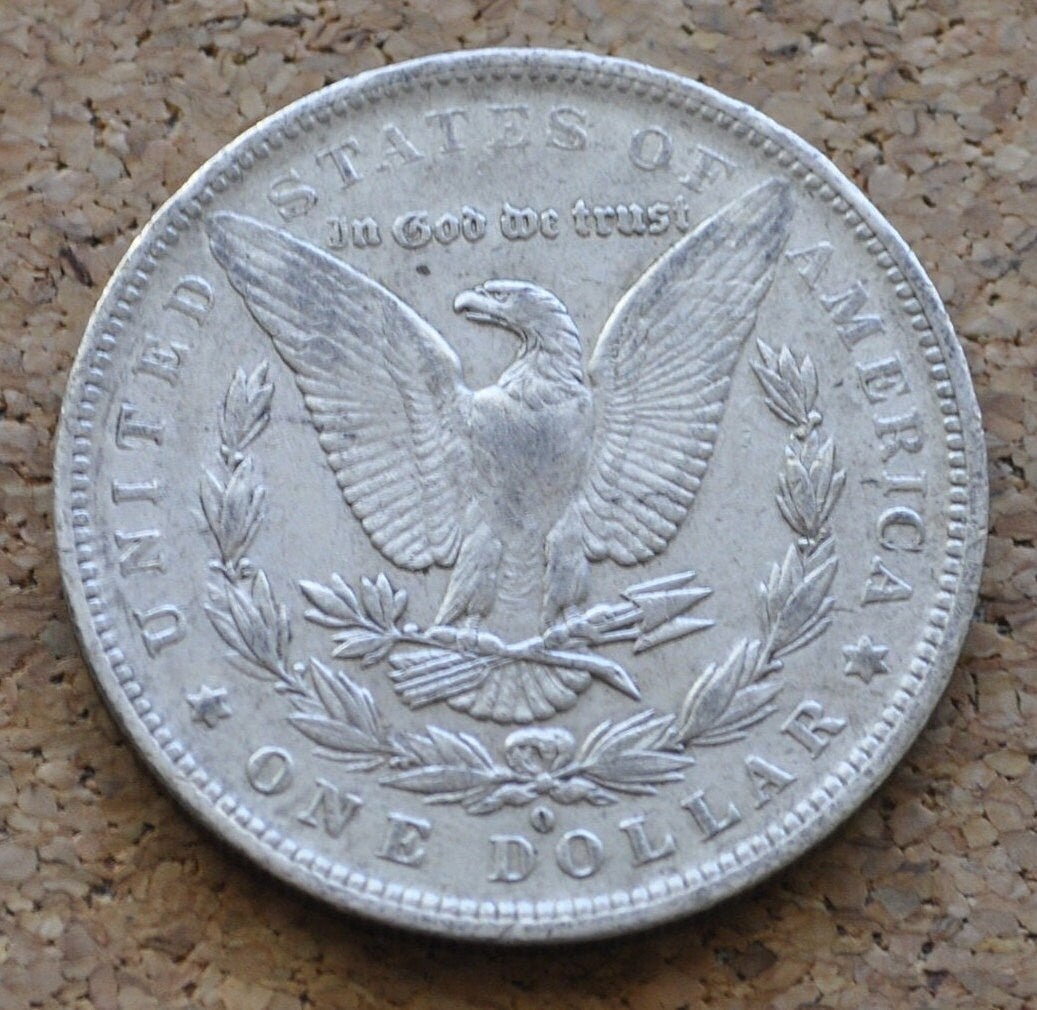 1883-O Morgan Silver Dollar - XF-MS63 Grades, Choose By Grade - 1883 O Morgan Dollar 1883 Silver Dollar O Mint Mark - New Orleans Mint