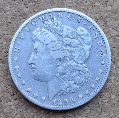 1896-O Morgan Dollar - Choose by Grade / Condition - New Orleans Mint - 1896O Morgan Silver Dollar - 1896 O Silver Dollar - Good Date