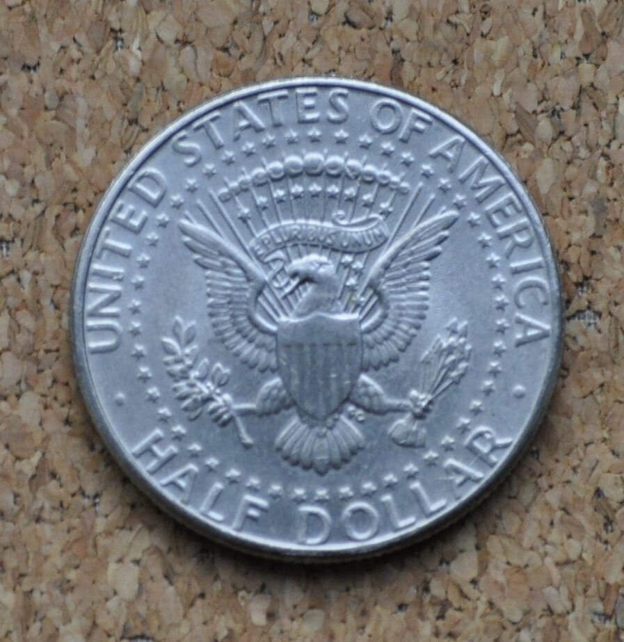 Full Roll of Kennedy Half Dollars - Mixed years and Mints - Half Dollar Coins - 1970&#39;s, 1980&#39;s, 1990&#39;s - Kennedys