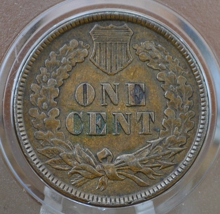 1885 Indian Head Penny - VF-XF45 (Very to Extremely Fine) Grades, Choose by Grade - Rarest of the 1880's - Indian Head Cent 1885 Cent