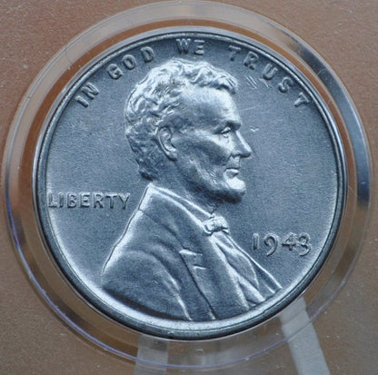 1943 Steel Wheat Penny - Circulated To Bu; Choose By Grade - Wwii Era Steel Us Cent - Ww2 Steel Penny - 1943-P Steel Lincoln Penny