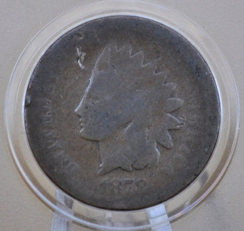 1878 Indian Head Penny - Choose by Grade - Indian Head 1878 Cent US - Good Date