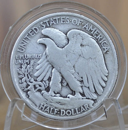 1946-S Walking Liberty Silver Half Dollar - VF-XF (Very to Extremely Fine) Grade - San Francisco Mint - WWII Era Coin - 1946S / 1946 S WLh