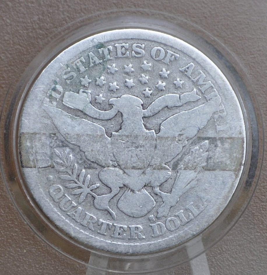 1892-1916 Barber Silver Quarters - Choose by Date & Grade - Various Mints - Barber Quarters Liberty Head Quarters