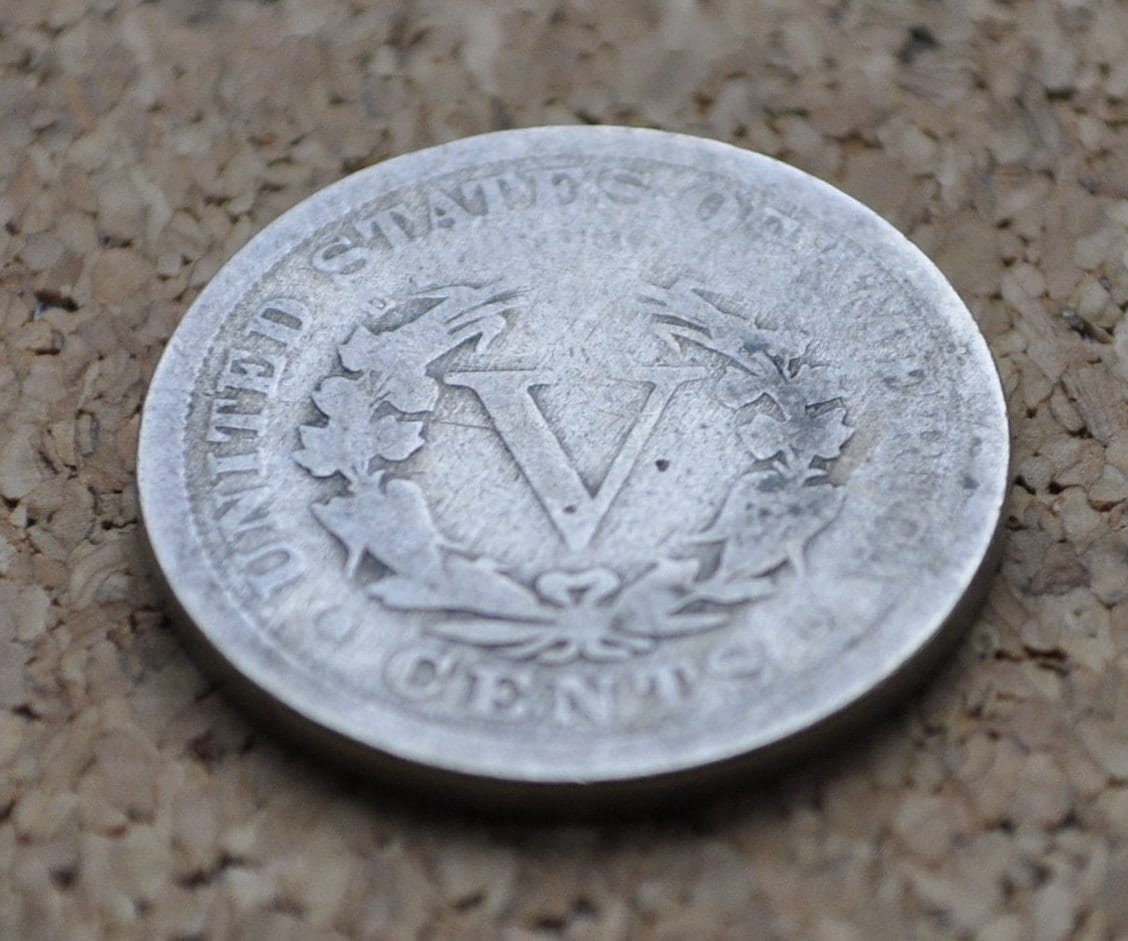 1895 Liberty Head Nickel - 1895 V Nickel - Philadelphia Mint