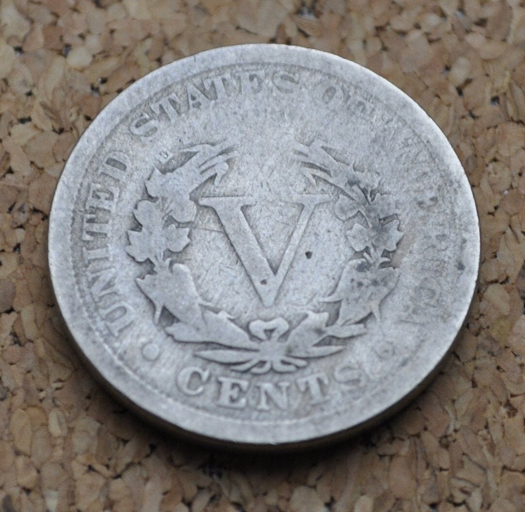 1895 Liberty Head Nickel - 1895 V Nickel - Philadelphia Mint