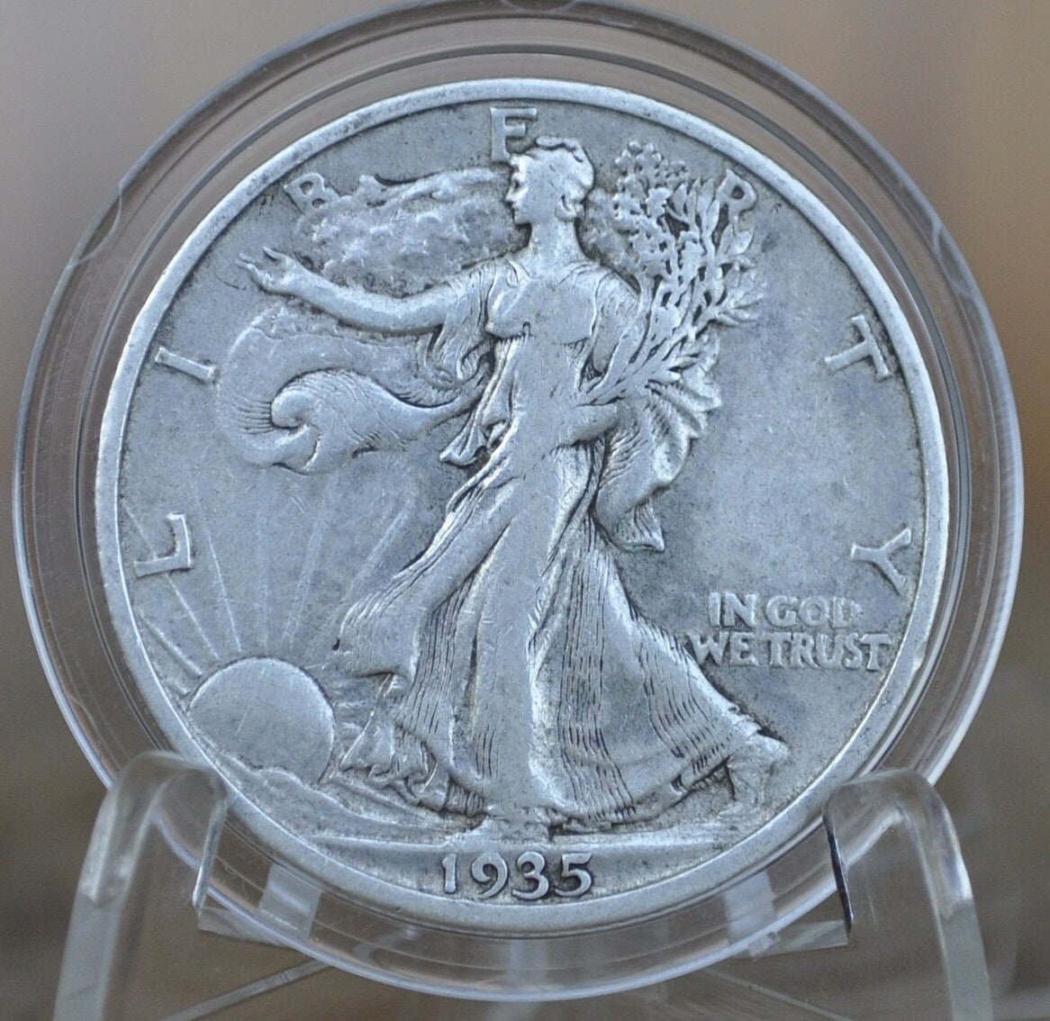 1935 Walking Liberty Silver Half Dollar - Choose by Grade - Philadelphia Mint - 1935-P Half Dollar / 1935P Liberty Walking Half Dollar