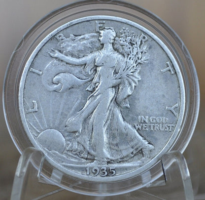 1935 Walking Liberty Silver Half Dollar - Choose by Grade - Philadelphia Mint - 1935-P Half Dollar / 1935P Liberty Walking Half Dollar