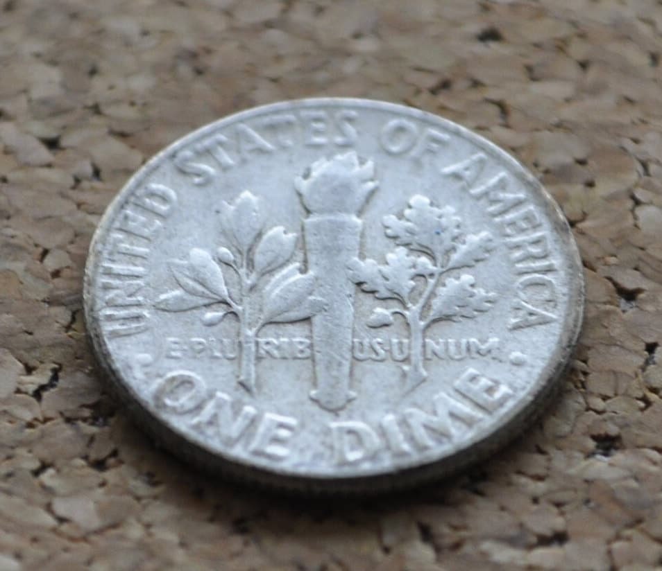 1957 P and D Roosevelt Silver Dimes - Choose Mint and Grade - Roosevelt Dime 1957 P, 1957 D Dime - Circulated & Uncirculated Dimes