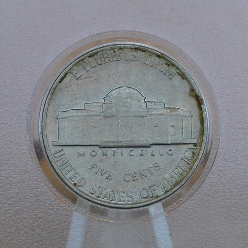 1942 Jefferson Nickel Type 1, P&D Mints - Jefferson Nickel 1942 Type One - Philadelphia and Denver Mints