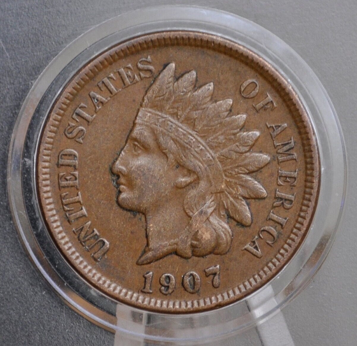 1907 Indian Head Penny - Choose by Grade / Condition - 1907 Indian Head Cent 1907 US 1 Cent