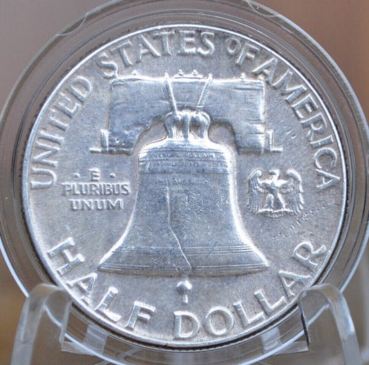 1955 Franklin Half Dollar- Choose by Grade - Key Date of the Franklin Series - 1955P Silver Half Dollar - Philadelphia Mint