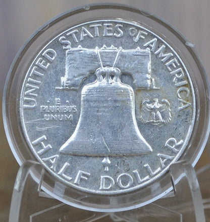 1955 Franklin Half Dollar- Choose by Grade - Key Date of the Franklin Series - 1955P Silver Half Dollar - Philadelphia Mint