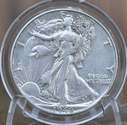 1946 Walking Liberty Silver Half Dollar - F-AU (Very Fine to About Uncirculated) Choose by Grade - Philadelphia Mint - 1946P WLH 1946