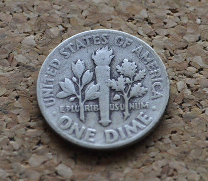 1951 PDS Roosevelt Silver Dimes - Choose Mint and Grade - Roosevelt Dime 1951 P, 1951 D Dime, 1951 S Dime - Circulated & Uncirculated Dimes