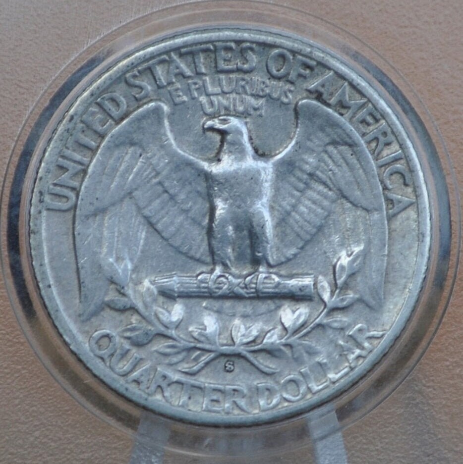 1941-S Washington Silver Quarter - Choose by Grade / Condition - San Francisco Mint - Washington Quarter 1941 S Quarter