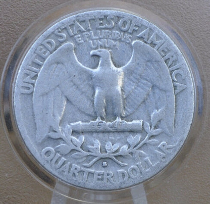 1941-S Washington Silver Quarter - Choose by Grade / Condition - San Francisco Mint - Washington Quarter 1941 S Quarter