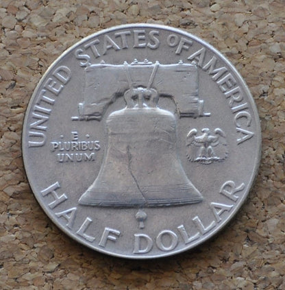 1948 Franklin Half Dollar - F-AU (Fine to About Unc.) Choose by Grade - Silver Half Dollar - 1948-P Franklin Half Dollar - First Year Minted