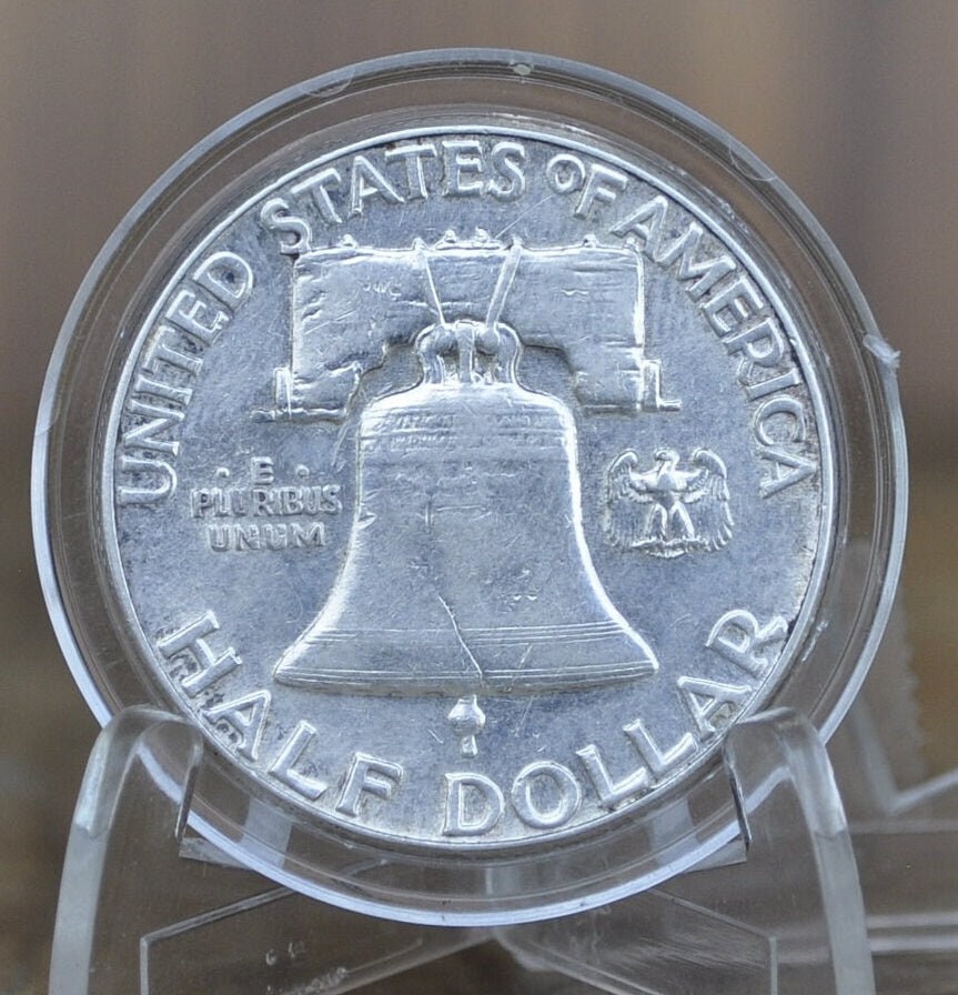 1950 Franklin Half Dollar- P&D Mints, Choose by Grade and Mint - 1950P Silver Half Dollar 1950 D - Ben Franklin Half Dollar 1950 P